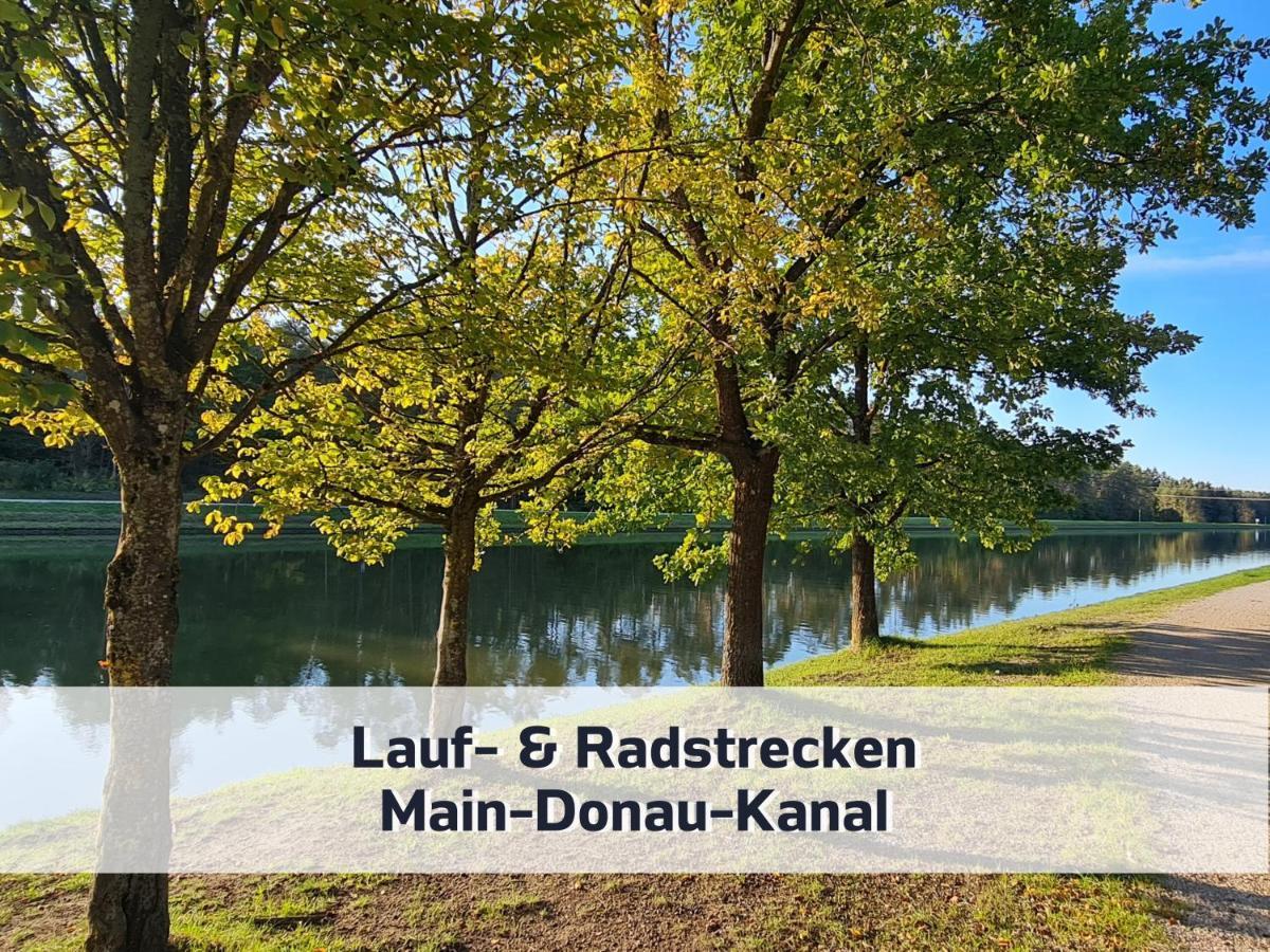 Ferienhaus Rothsee-Oase Ideale Ausgangslage Mit Tollem Ausblick, Sauna Und Privatem Garten Roth  Exteriör bild
